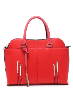 Fashion Top Handle Satchel Bag 71411 RED